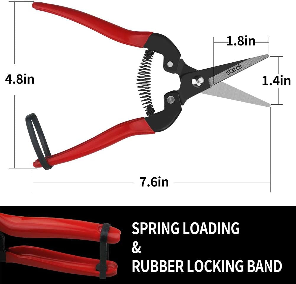 7.5-Inch Garden Pruners