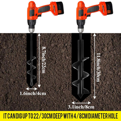 Garden Auger Spiral Drill Bit