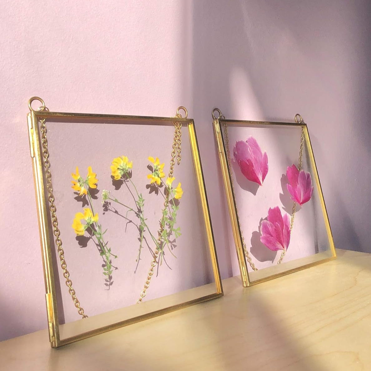 Glass Frame for Pressed Flowers