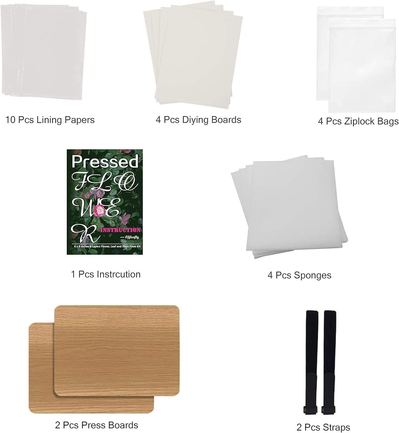 Kids Flower Press Kit