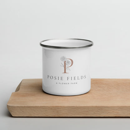 Posie Fields Enamel Mug